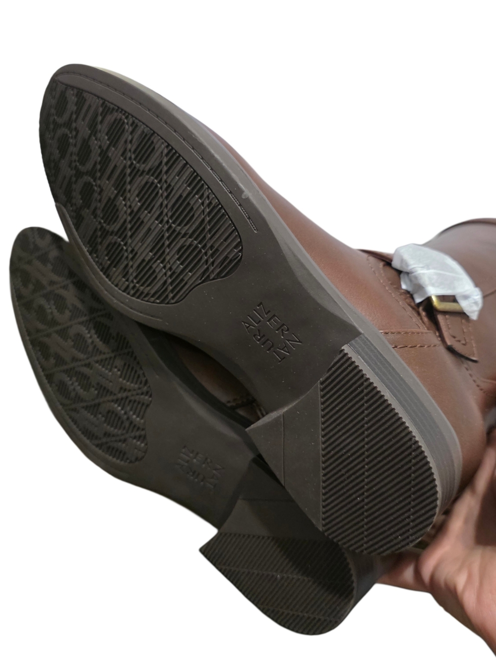 Naturalizer Tiernan Double Buckle Riding Boots NIB - Wide Calf - Picture 8 of 10